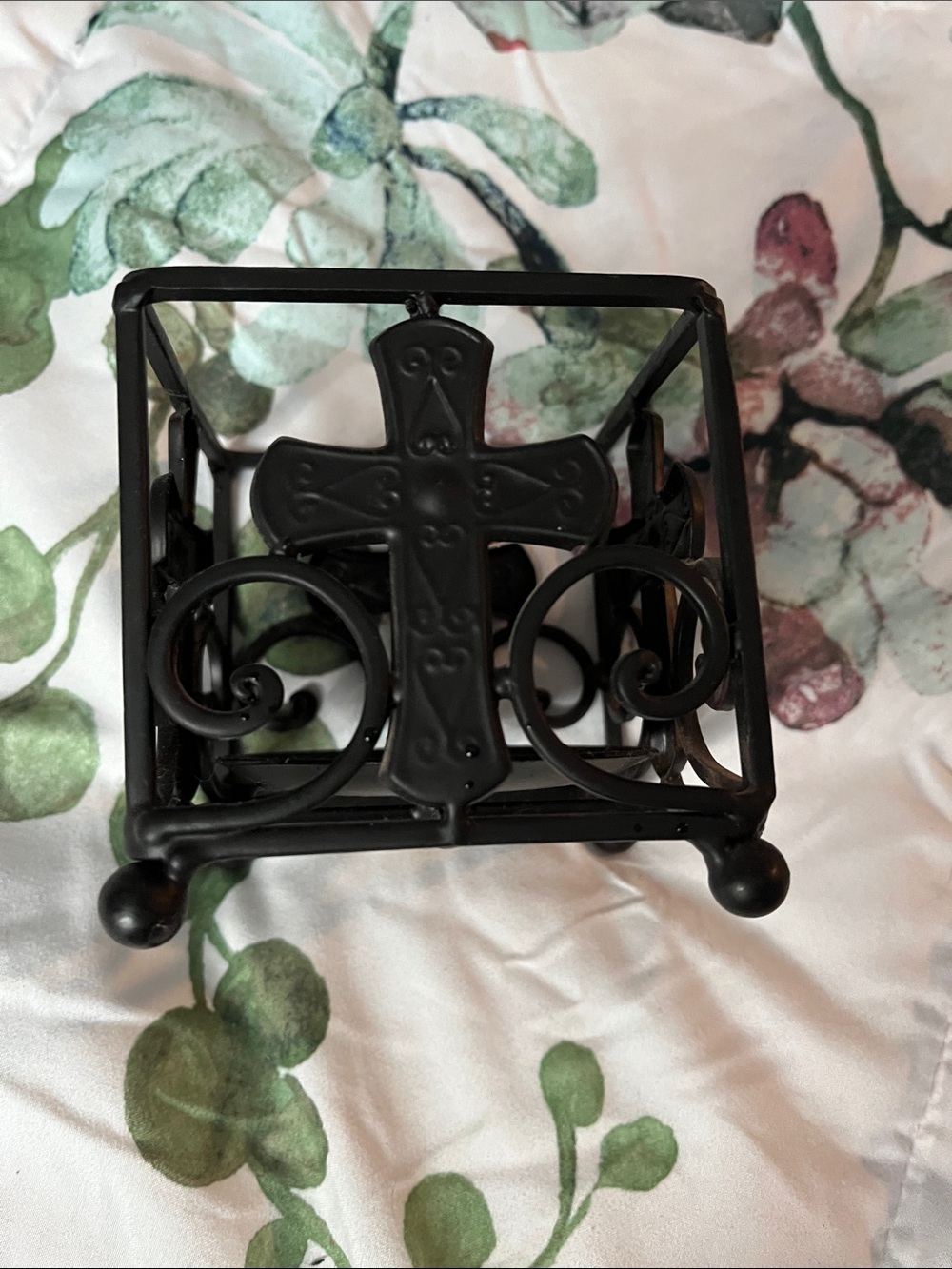 Cross Candle Holder